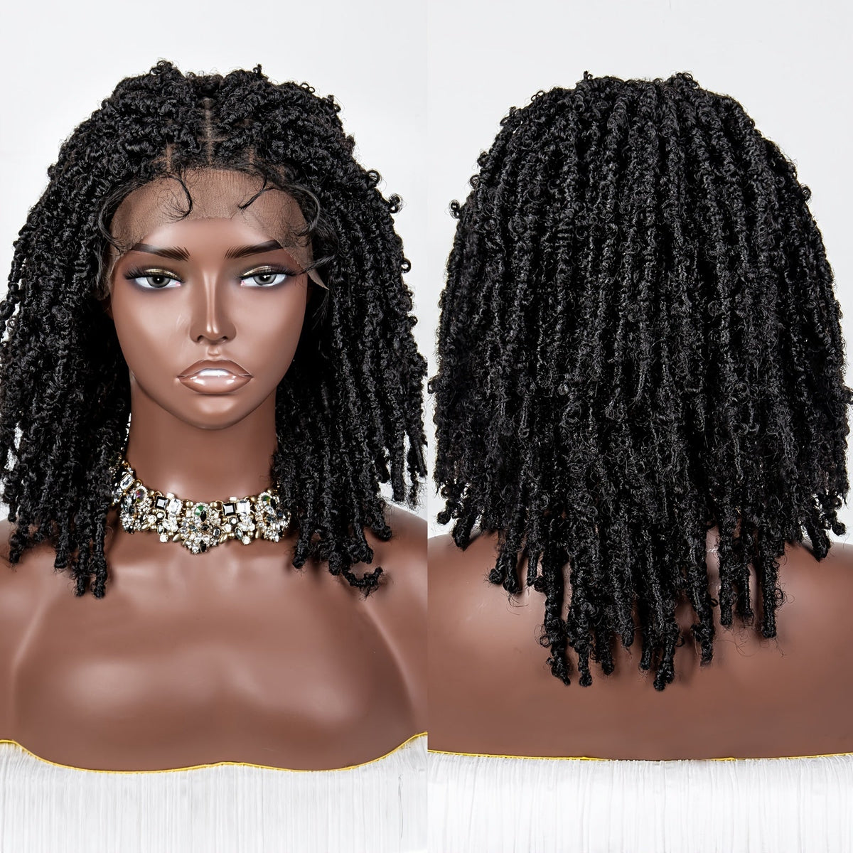 Great sales Heat Resistant Butterfly Locs Crochet Wig for Women - Soft and Stylish Synthetic Hair Braids