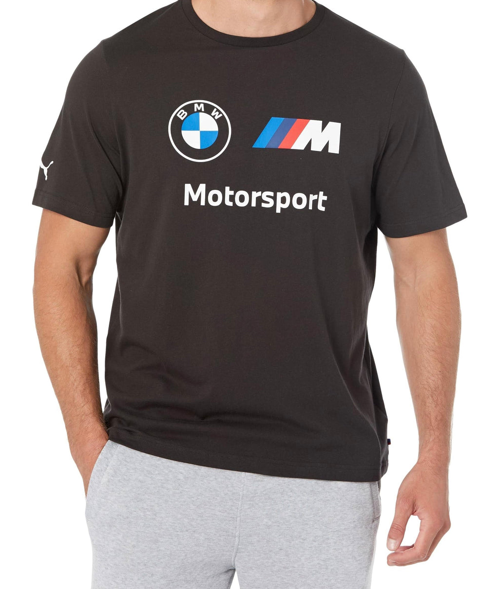 Top Seller Puma BMW MMS ESS LOGO TEE Men’s -PUMA BLACK