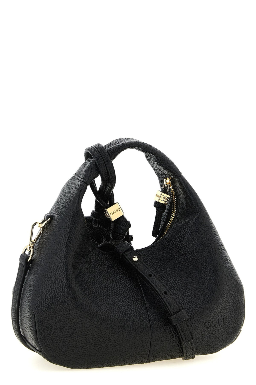 2026 New Arrival mini hobo hammered leather handbag
