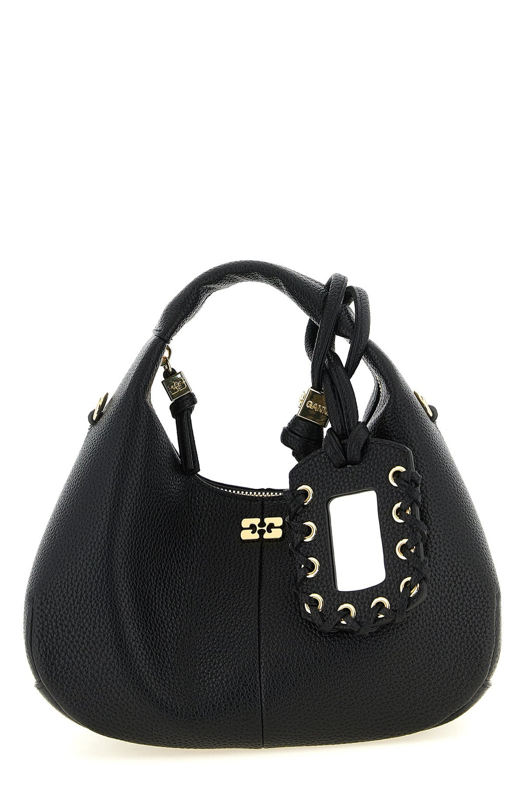 2026 New Arrival mini hobo hammered leather handbag