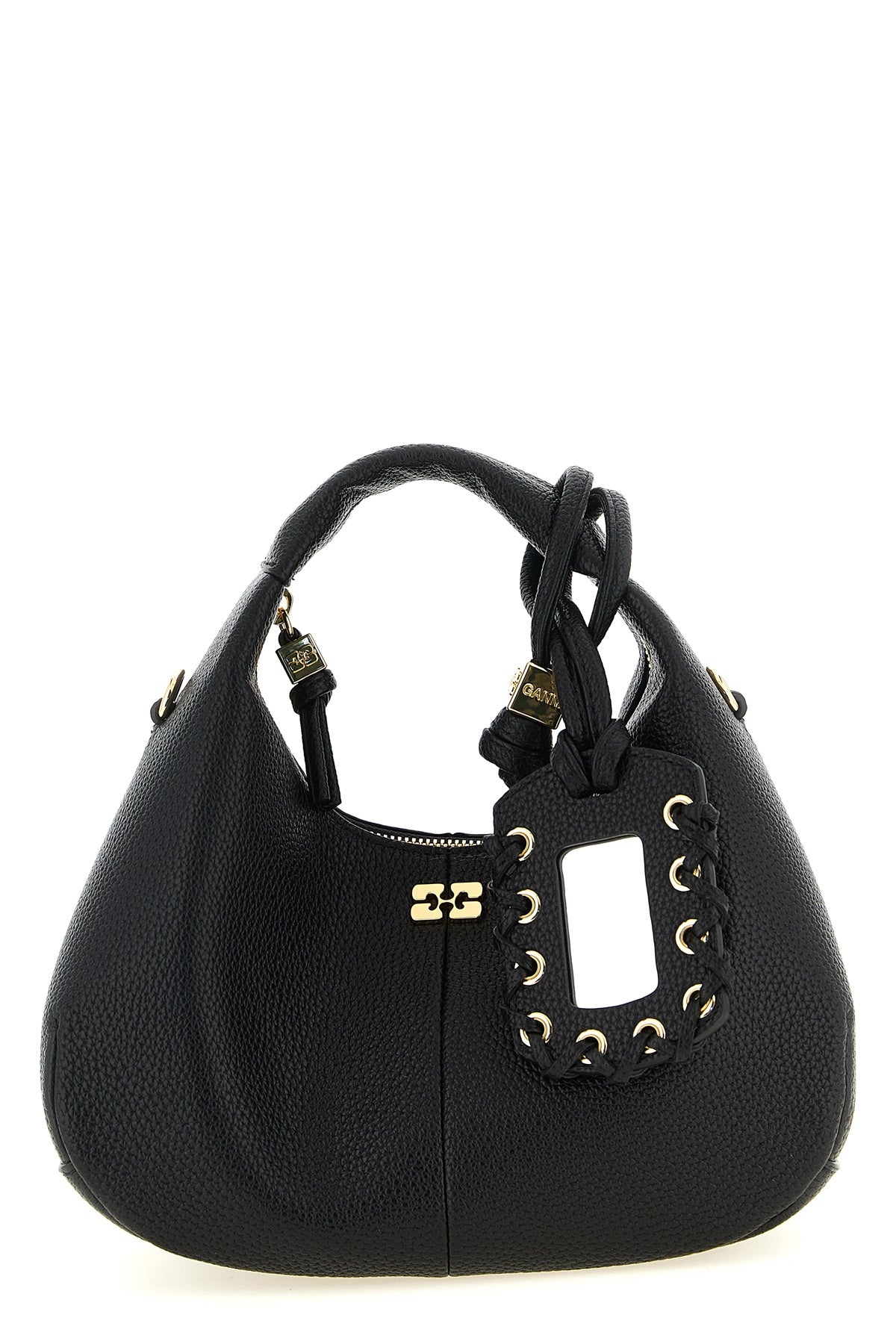 2026 New Arrival mini hobo hammered leather handbag