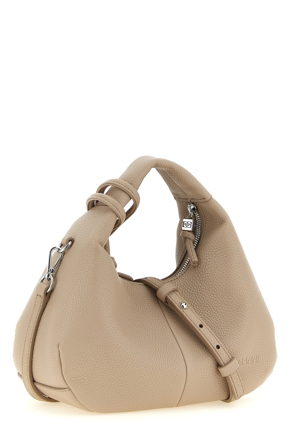 2026 New Arrival mini hobo hammered leather handbag