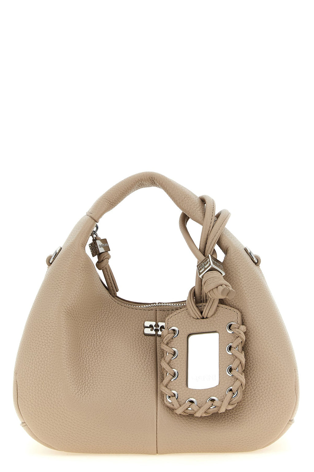 2026 New Arrival mini hobo hammered leather handbag