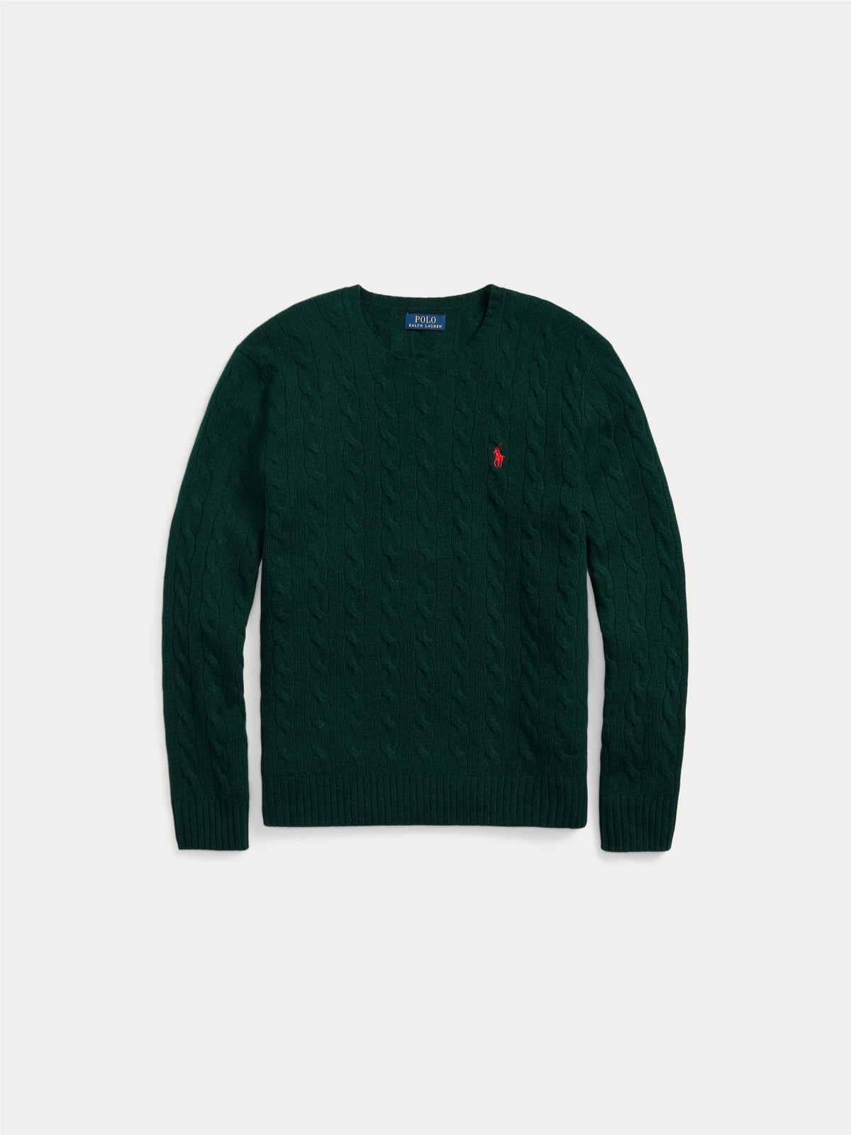 2026 New Arrival Maglia in Lana e Cashmere a Trecce Verde
