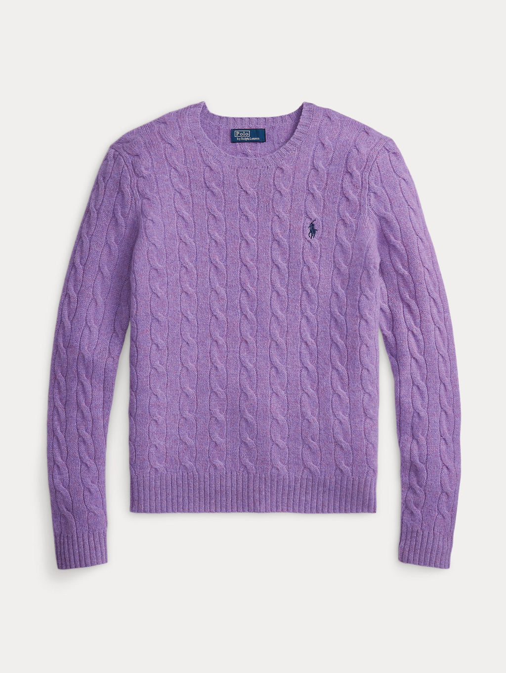 2026 New Arrival Maglia a Trecce in Misto Cashmere Ametista