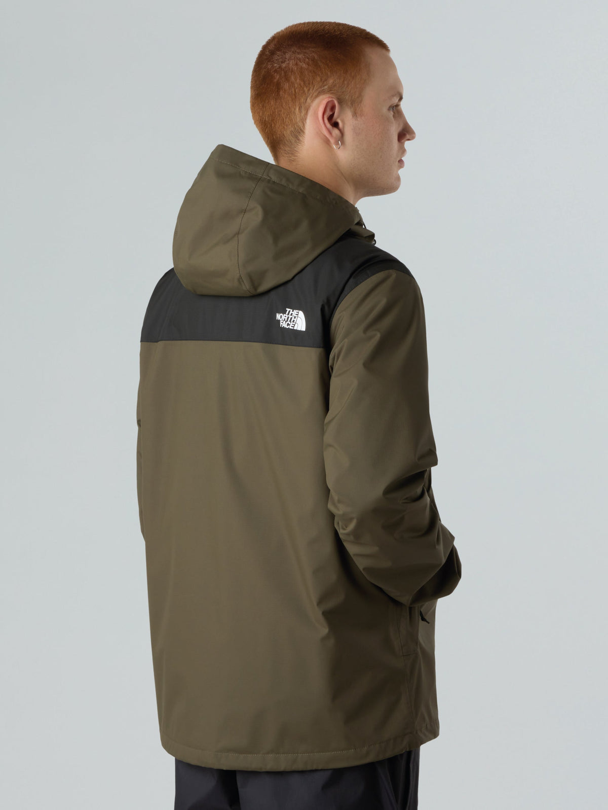 Giacca Antora Impermeabile con Cappuccio Verde