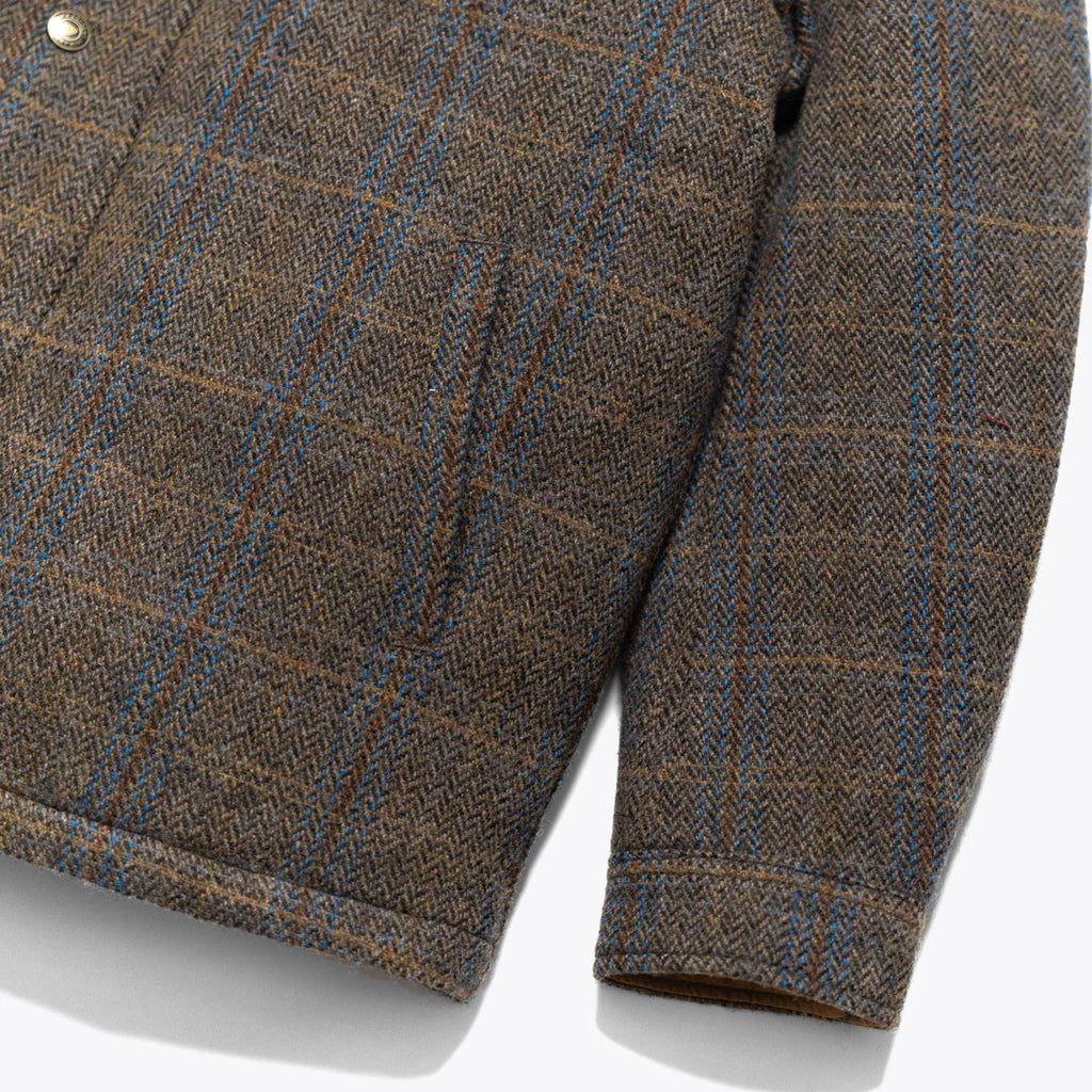 2026 New Arrival Aberdeen Wool Jacket | Thistle Bark Plaid