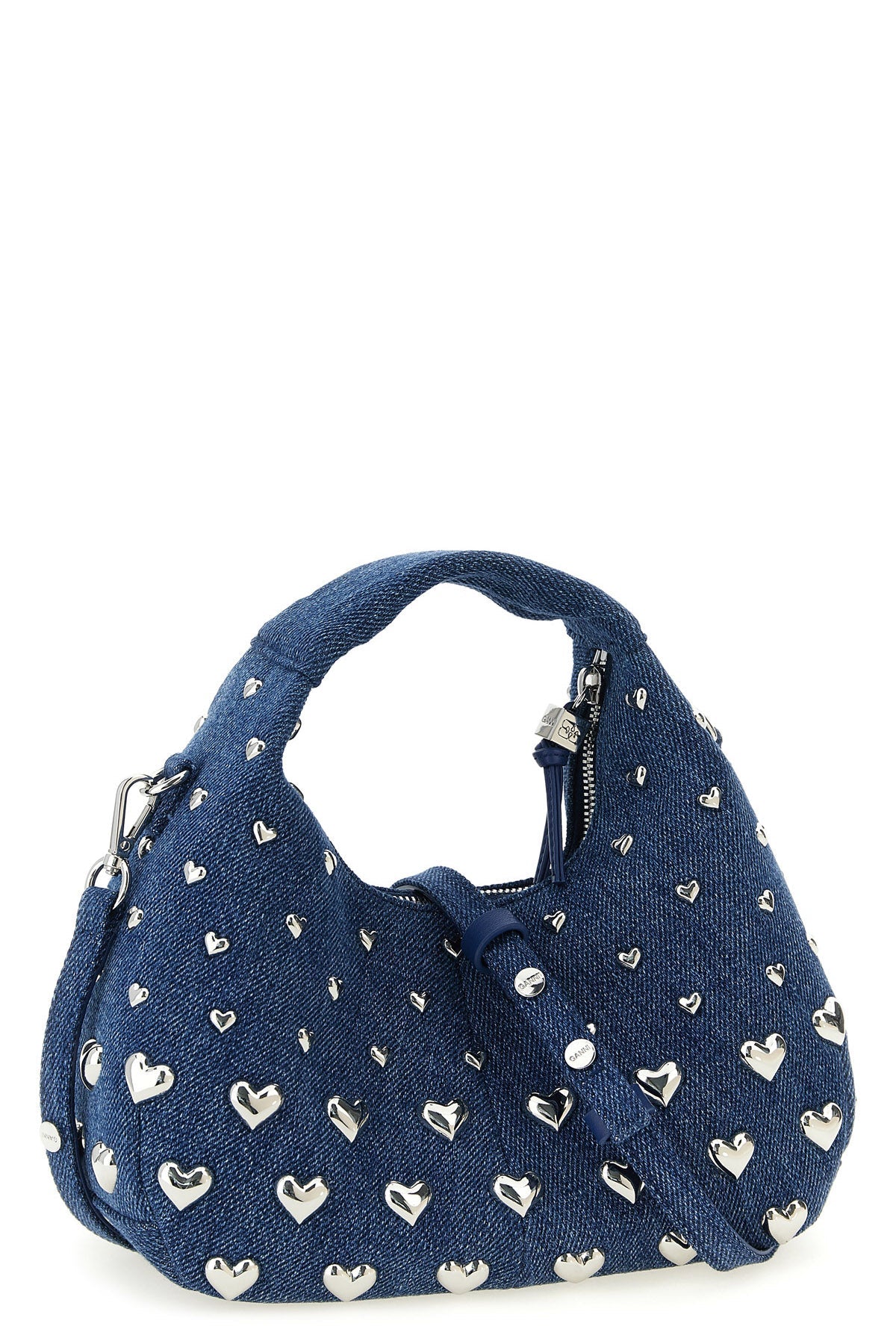 2026 New Arrival denim stud mini hobo cotton denim handbag