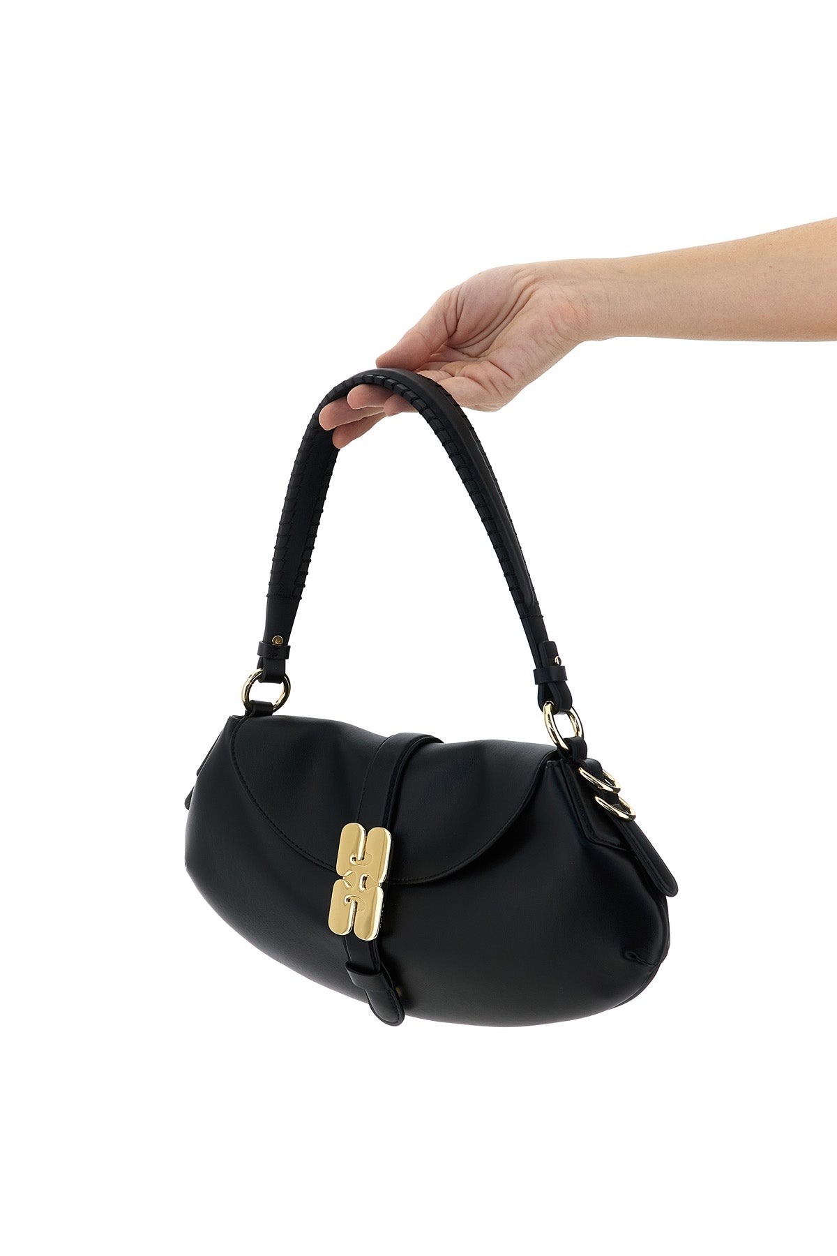 2026 New Arrival b-kat shoulder bag in leather-effect fabric
