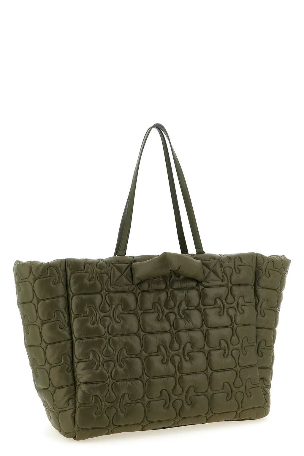 2026 New Arrival quilted re-tech xxl tote shopping bag in monogram quilted and padded technical