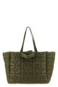 2026 New Arrival quilted re-tech xxl tote shopping bag in monogram quilted and padded technical