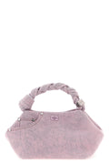 2026 New Arrival small bou handbag in garment-dyed cotton denim