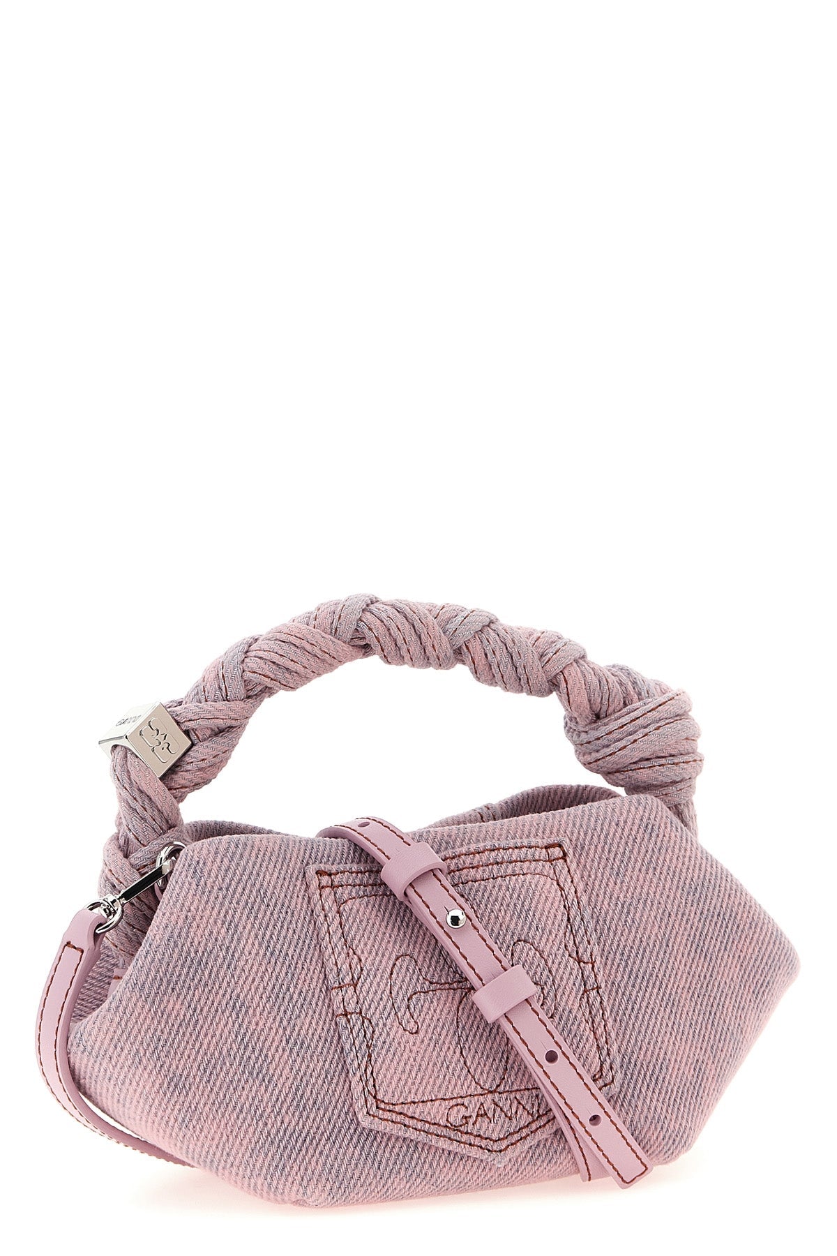 2026 New Arrival mini bou handbag in garment-dyed cotton denim