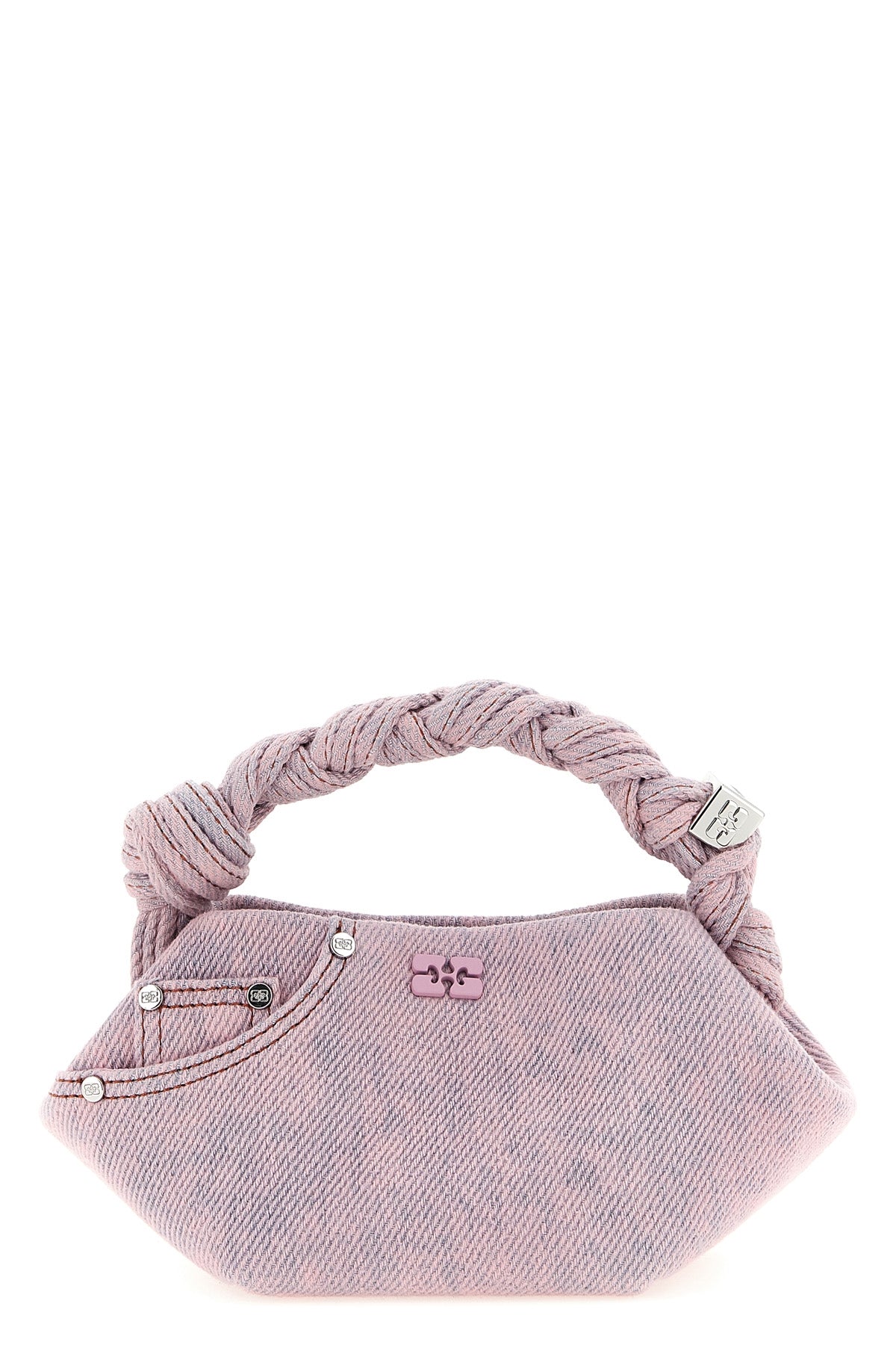 2026 New Arrival mini bou handbag in garment-dyed cotton denim
