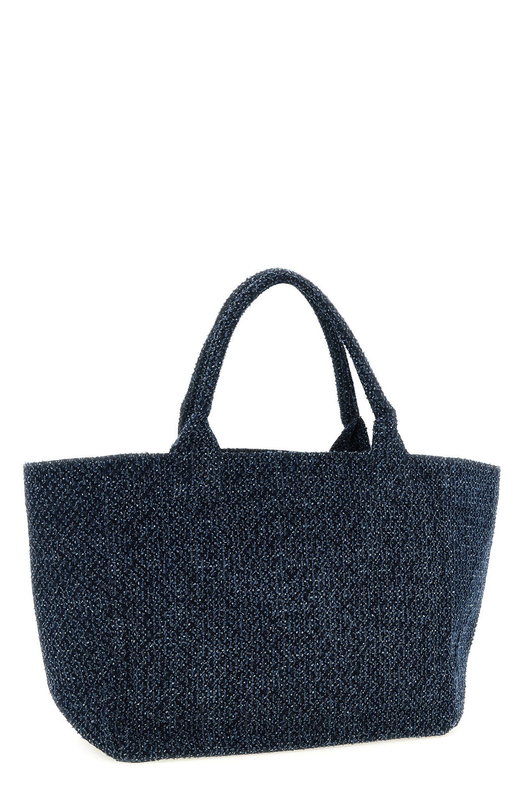 2026 New Arrival medium shopping bag in tweed denim cotton