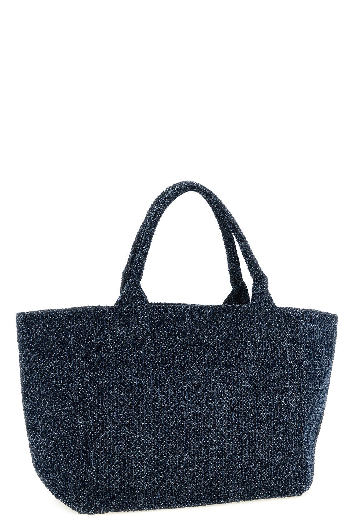 2026 New Arrival medium shopping bag in tweed denim cotton