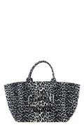 2026 New Arrival leopard sequin xxl tote canvas shopping bag