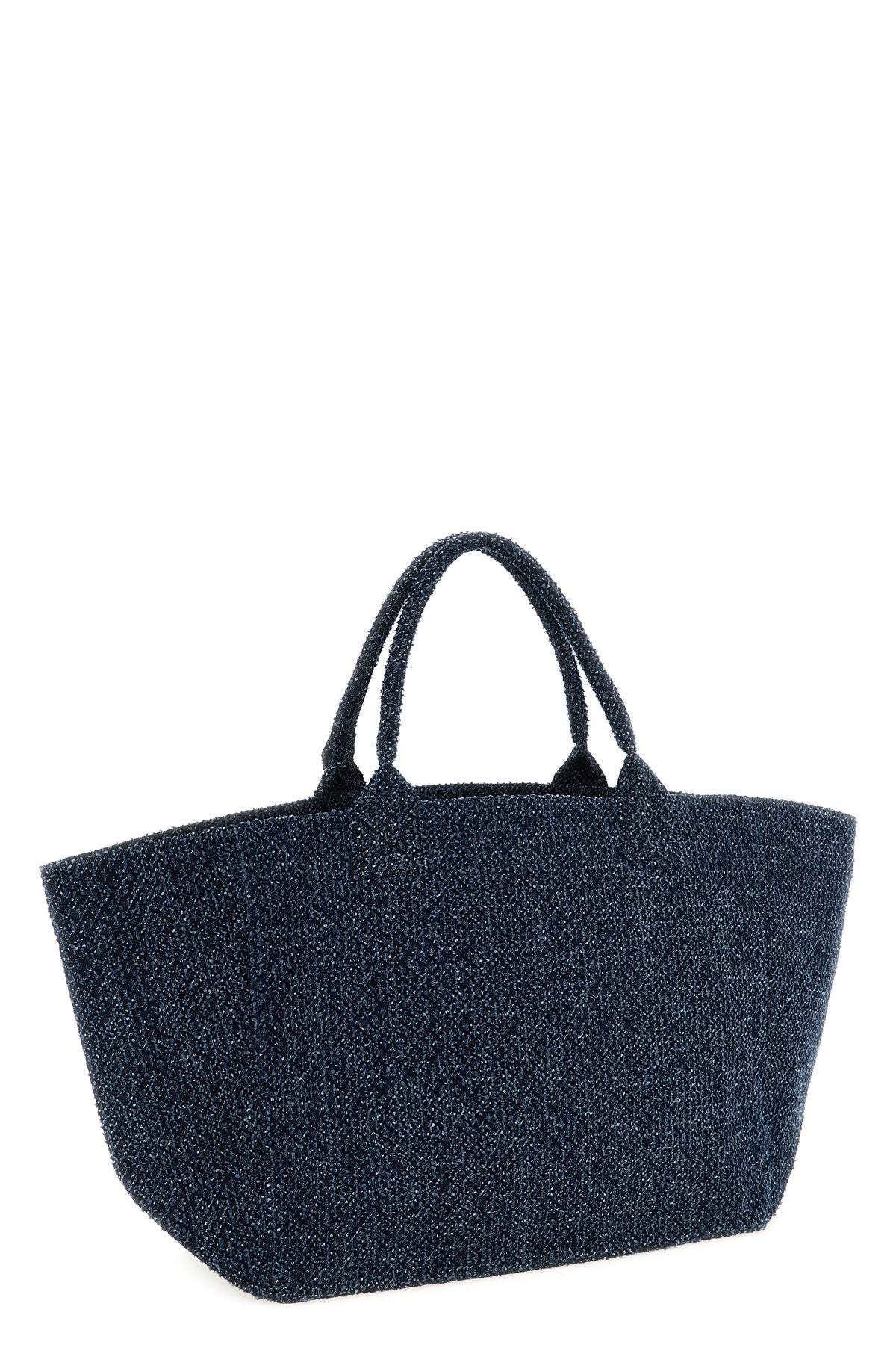 2026 New Arrival xxl bear shopping bag in tweed denim cotton