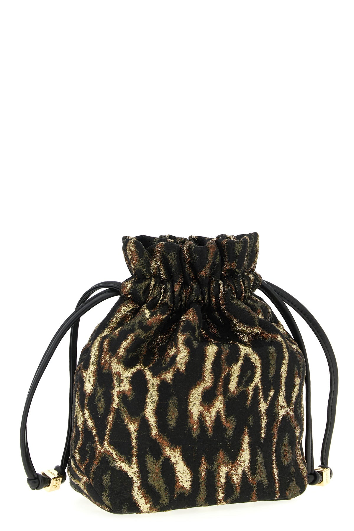2026 New Arrival metallic bou bucket pouch in jacquard
