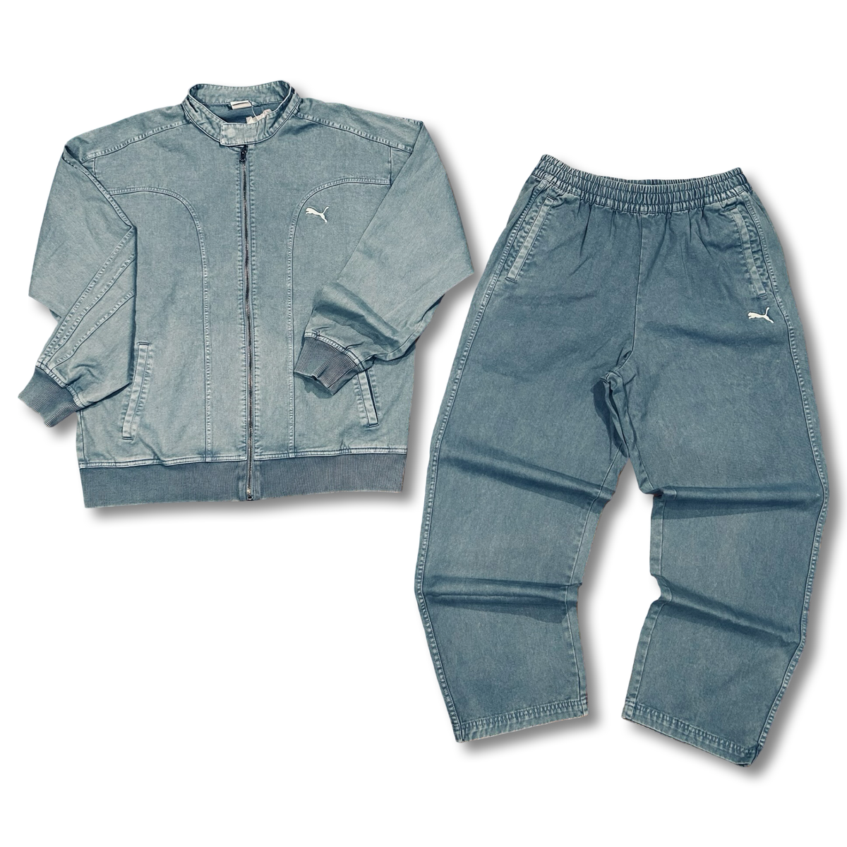 Top Seller Puma FUTURE PUMA ARCHIVE T7 RELAX JEAN SUIT Men’s -COOL BLUE