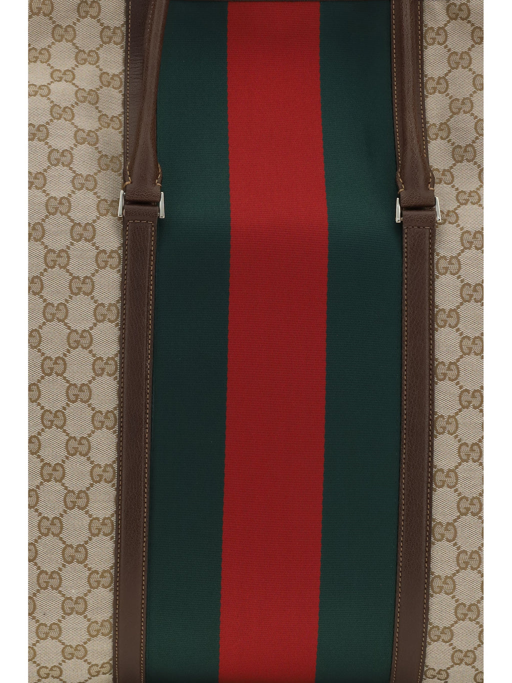 2026 New Arrival gg travel bag with web stripe