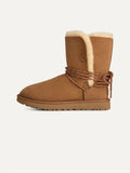 2026 New Arrival Stivali con Allacciatura Posteriore Bailey Tie Castagna
