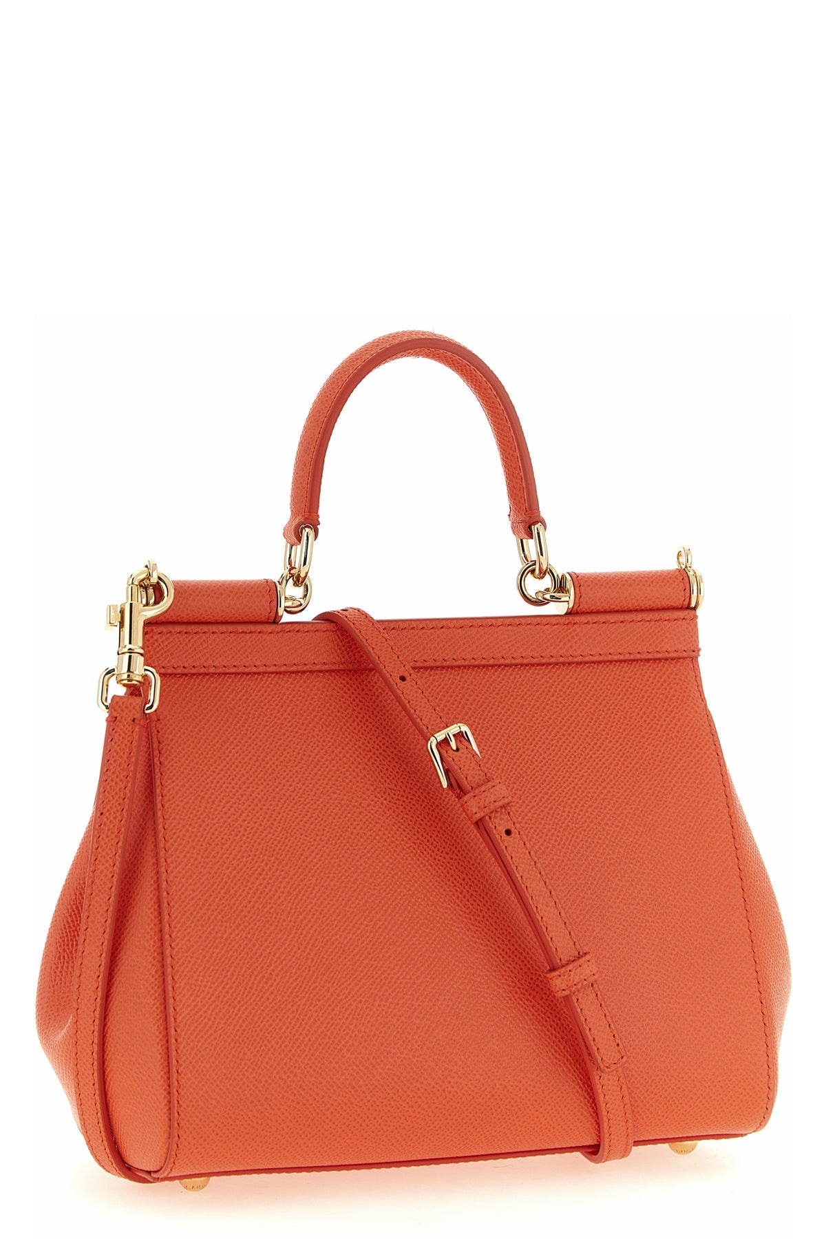 2026 New Arrival small sicily dauphine calf leather handbag