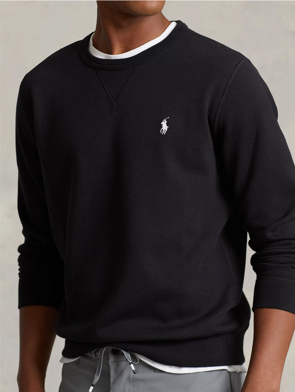 2026 New Arrival Felpa in Maglia Doppia Nero
