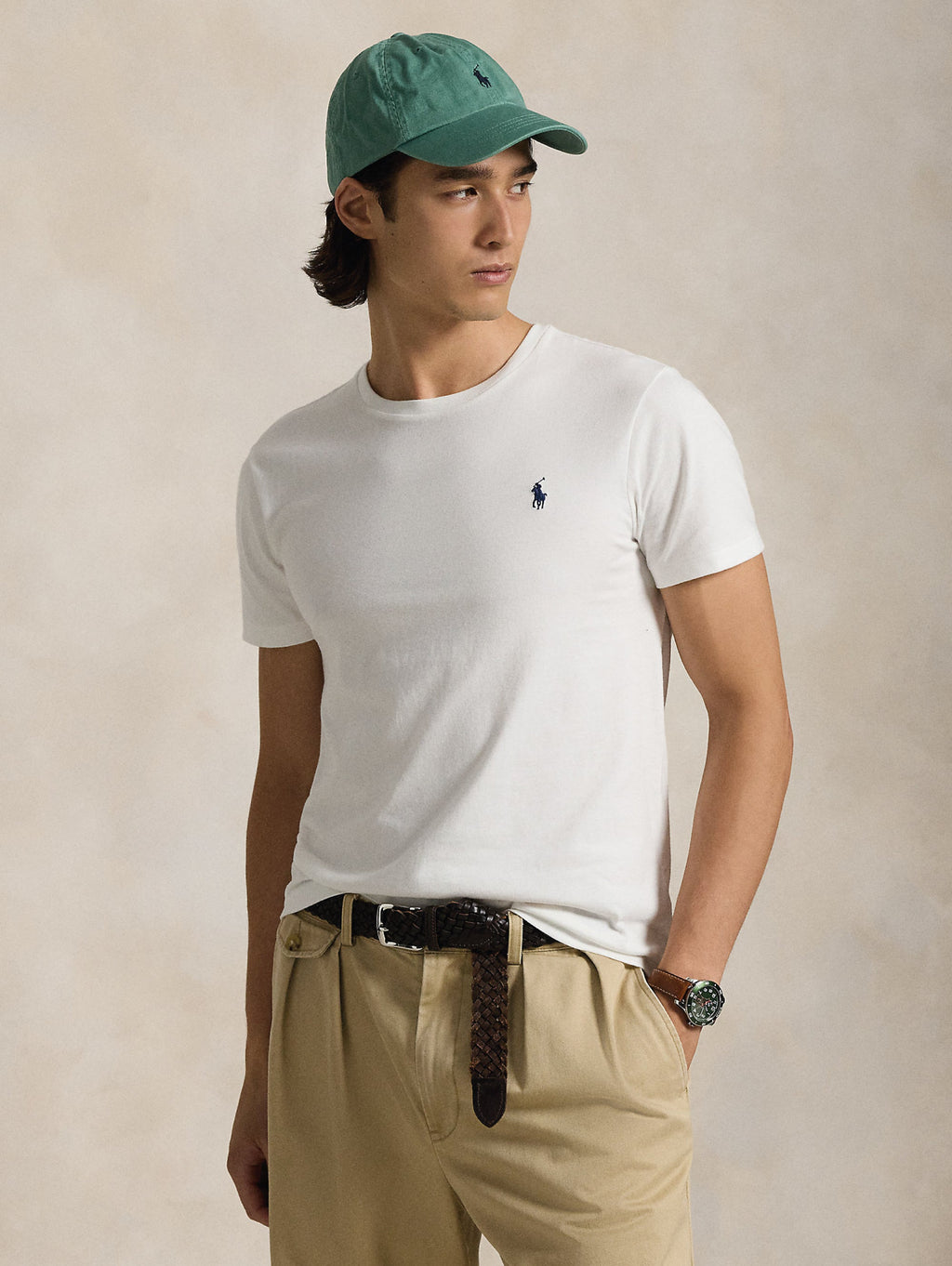 2026 New Arrival T-shirt Girocollo Custom Slim Fit Bianco