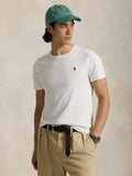 2026 New Arrival T-shirt Girocollo Custom Slim Fit Bianco