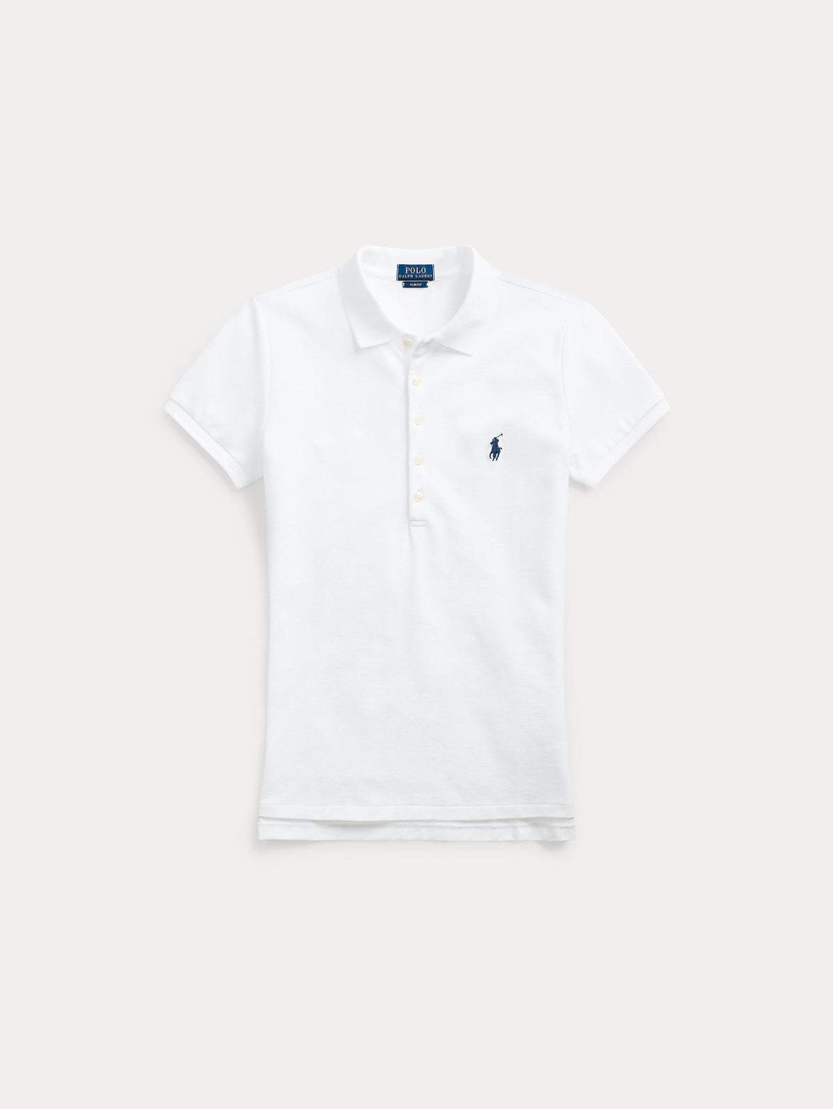 2026 New Arrival Polo Slim Fit Bianco