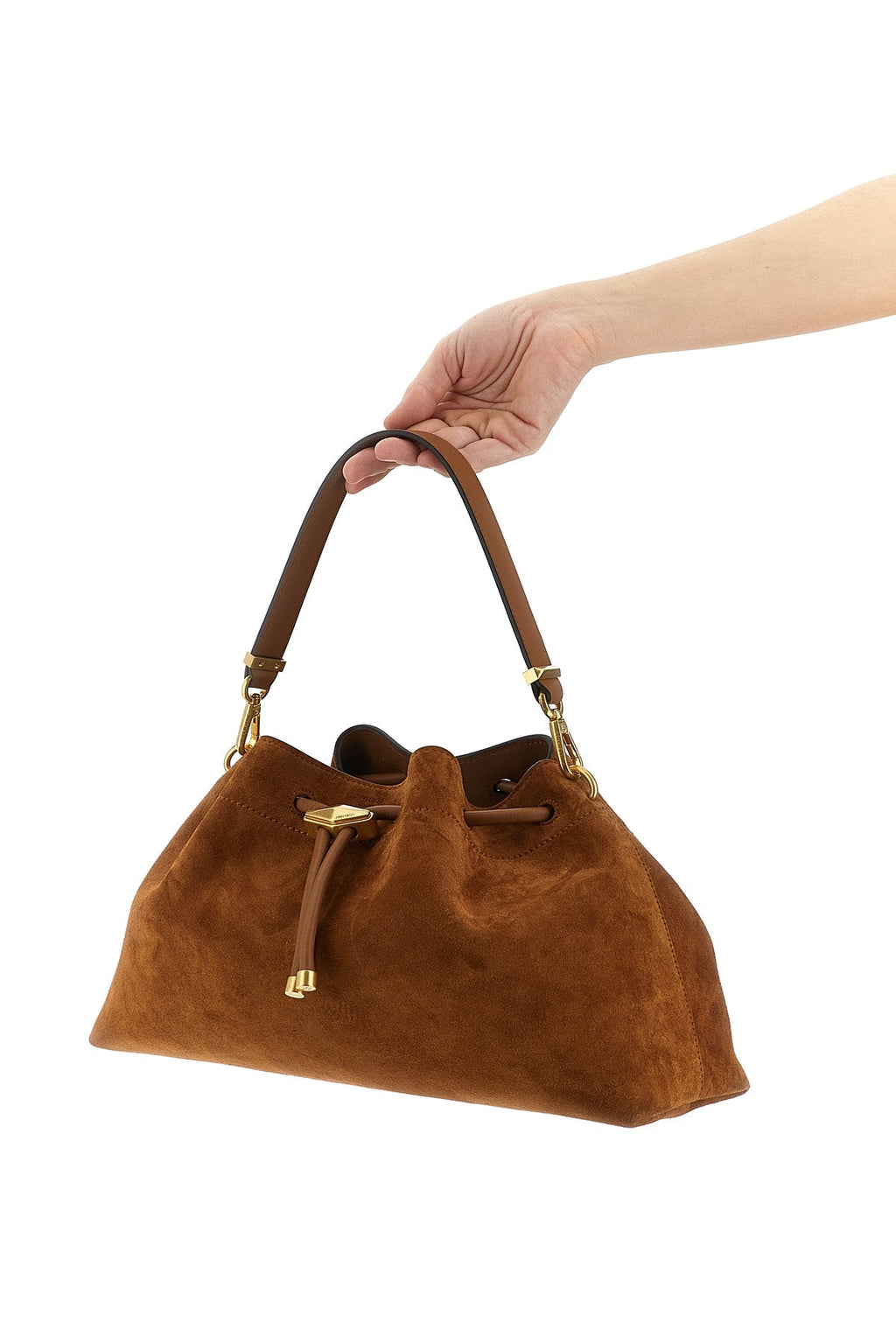 2026 New Arrival bon bon bucket suede shoulder bag