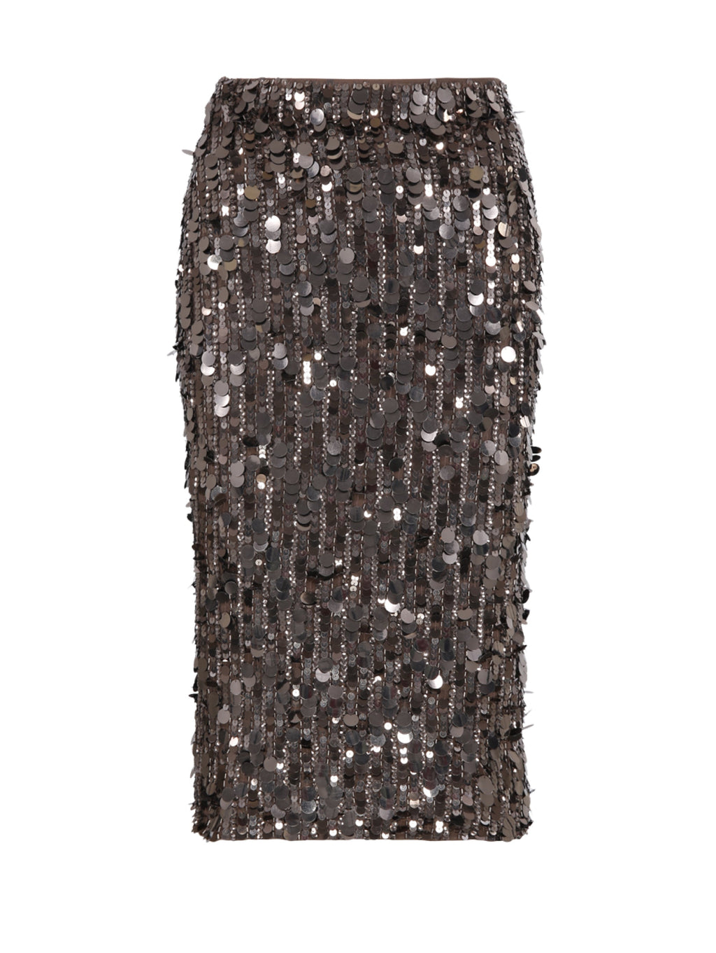 2026 New Arrival Gonna Longuette In Paillettes Bronzo