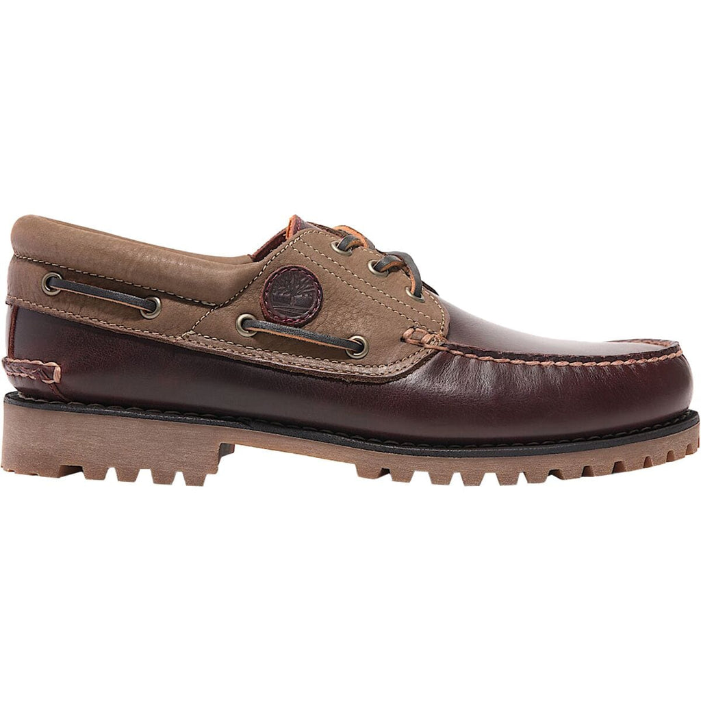 Top Seller Timberland AUTHENTIC  BOAT SHOE Men’s - BURGUNDY FULL GRAIN