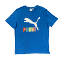 Top Seller Puma CLASSICS LOGO INTEREST TEE Men’s -VALLARTA BLUE