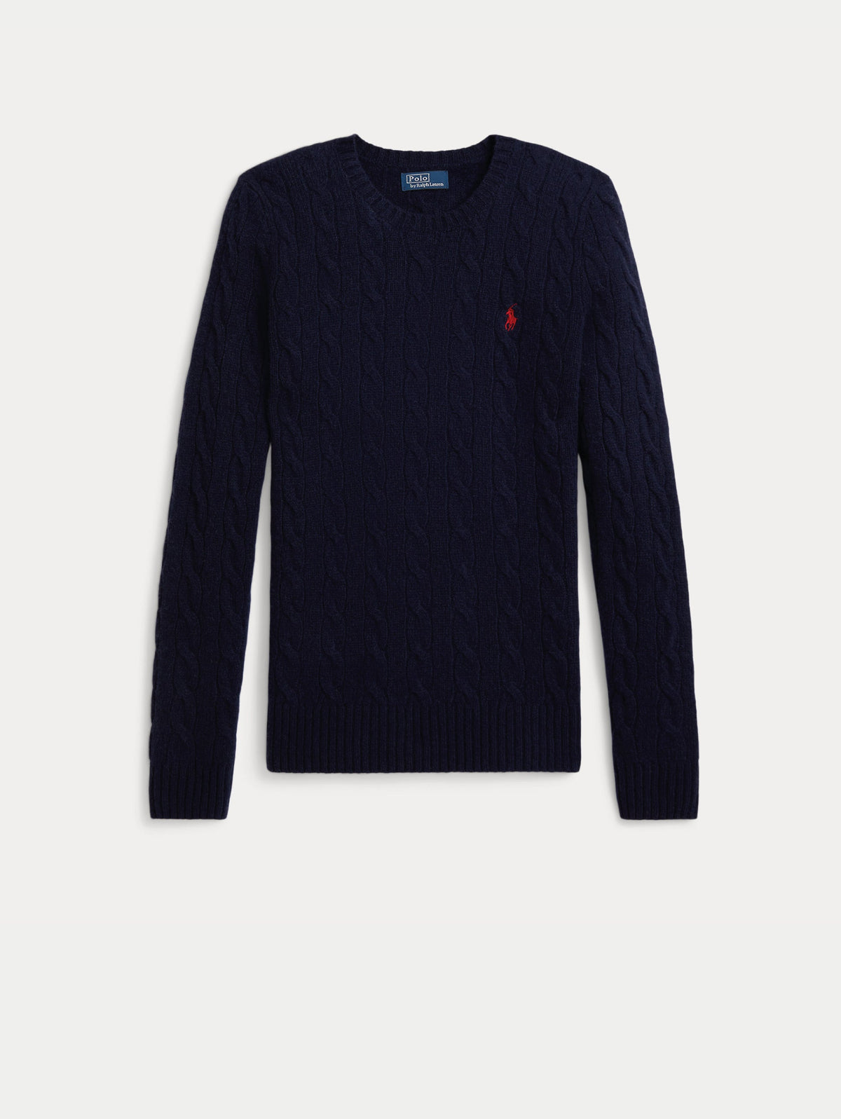 2026 New Arrival Maglia a Trecce in Misto Cashmere Blu