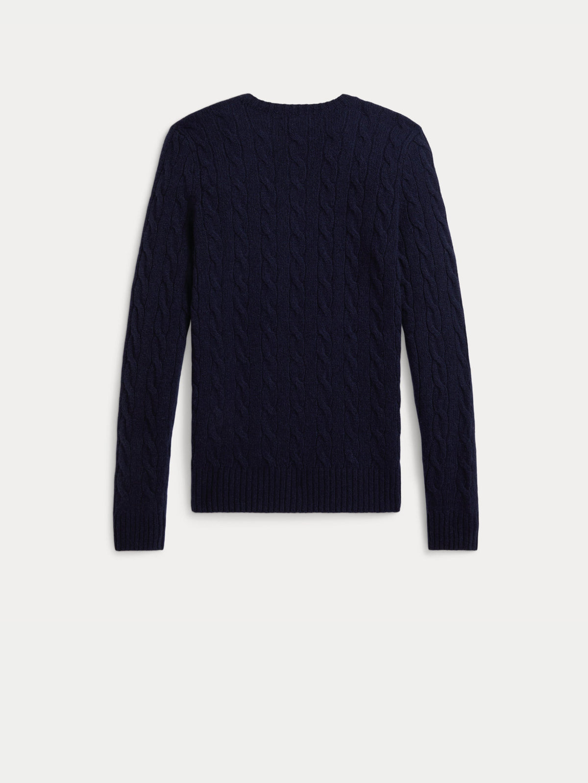 2026 New Arrival Maglia a Trecce in Misto Cashmere Blu