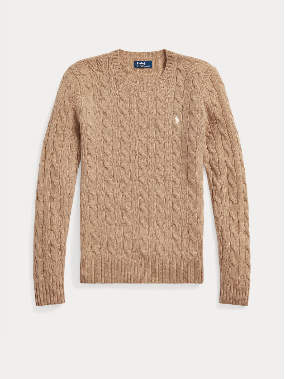 2026 New Arrival Maglia a Trecce in Misto Cashmere Cammello