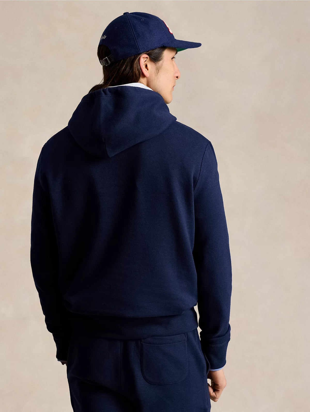 2026 New Arrival Felpa con Cappuccio Blu Navy
