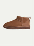 2026 New Arrival Stivaletti in Montone Ultra Mini Classic Marrone