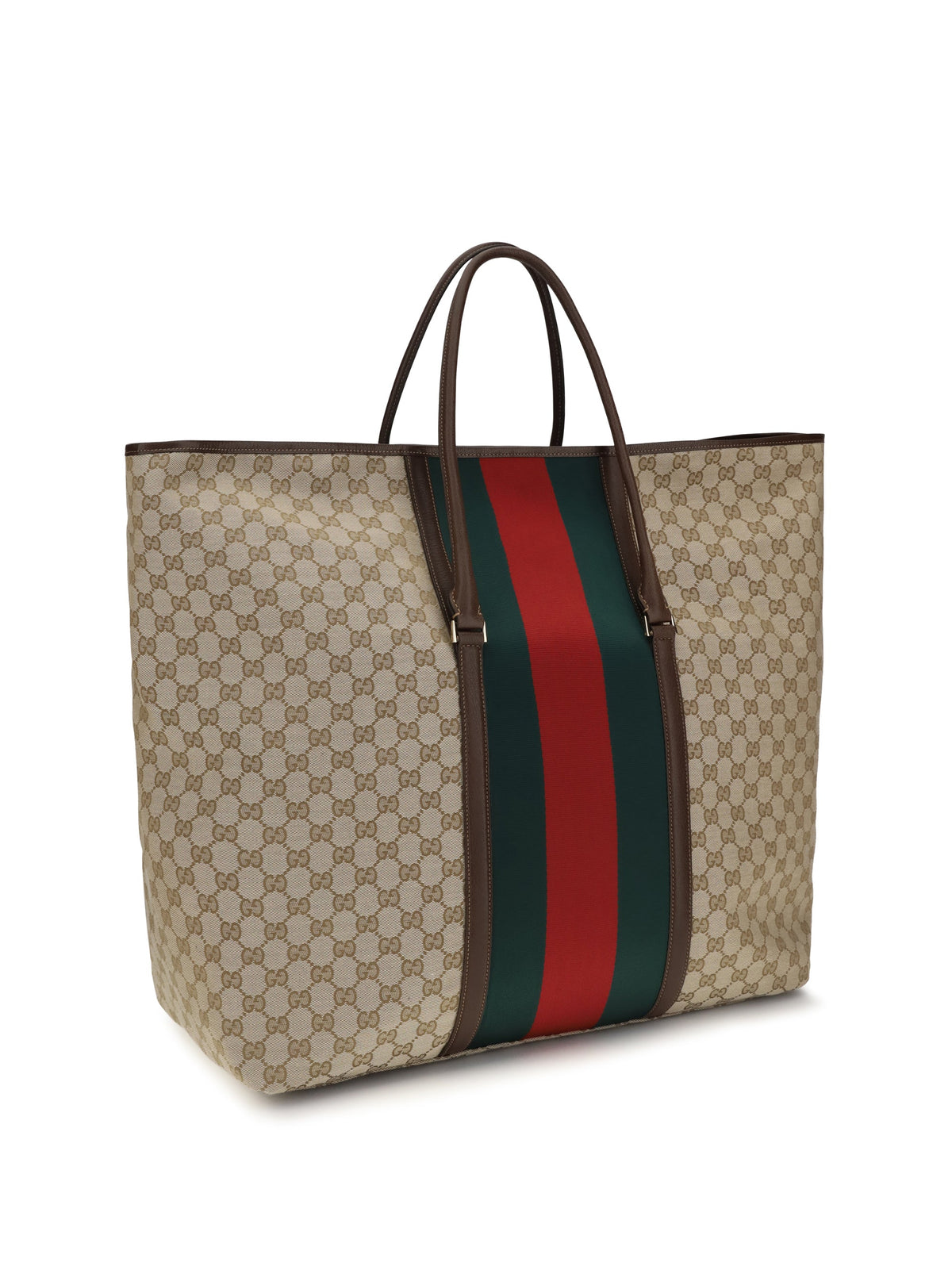 2026 New Arrival gg travel bag with web stripe