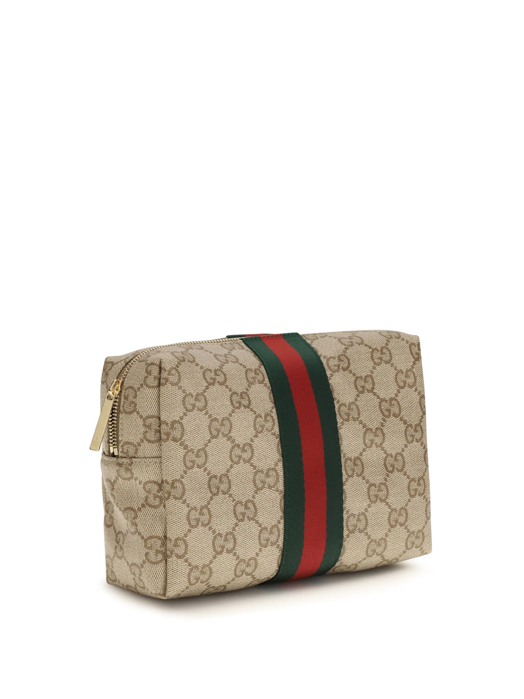 2026 New Arrival medium beauty case with web stripe