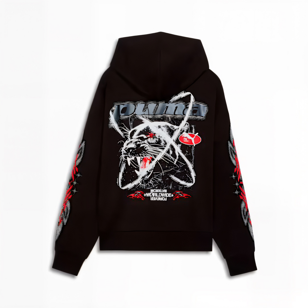 Top Seller Puma TECH- X BOXY HOODIE FL Men’s -PUMA BLACK