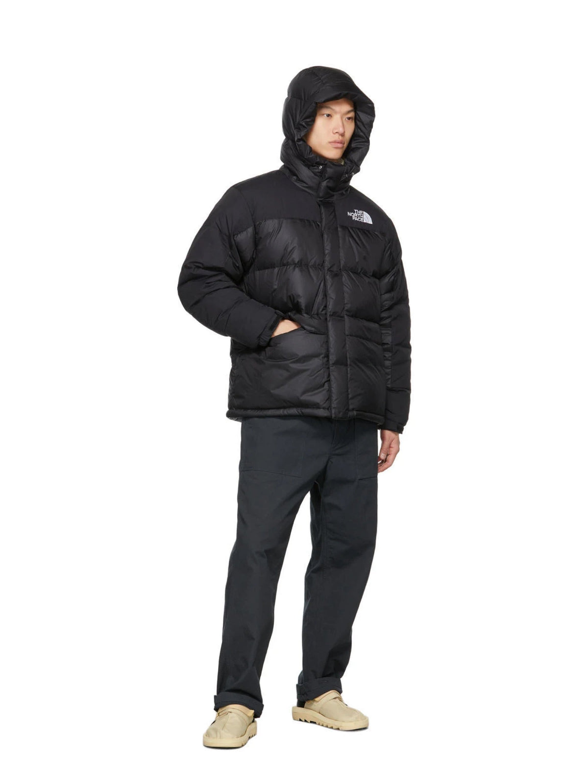 2026 New Arrival Piumino Oversize con Cappuccio Nero