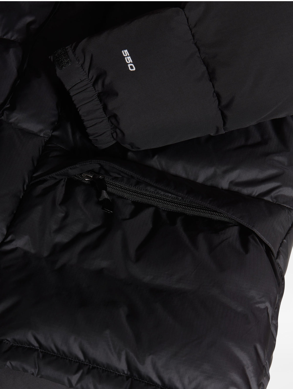 2026 New Arrival Piumino Oversize con Cappuccio Nero