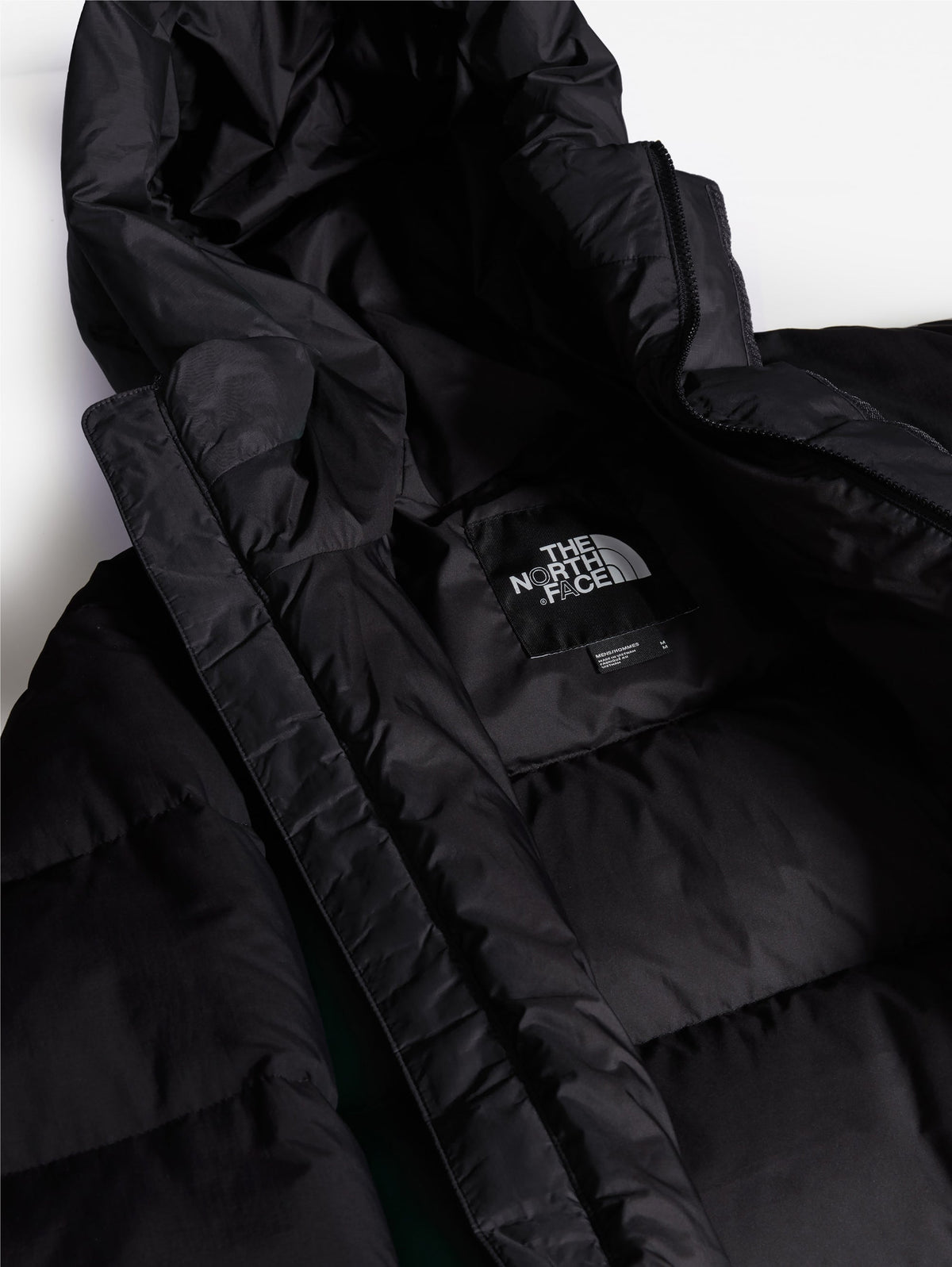 2026 New Arrival Piumino Oversize con Cappuccio Nero