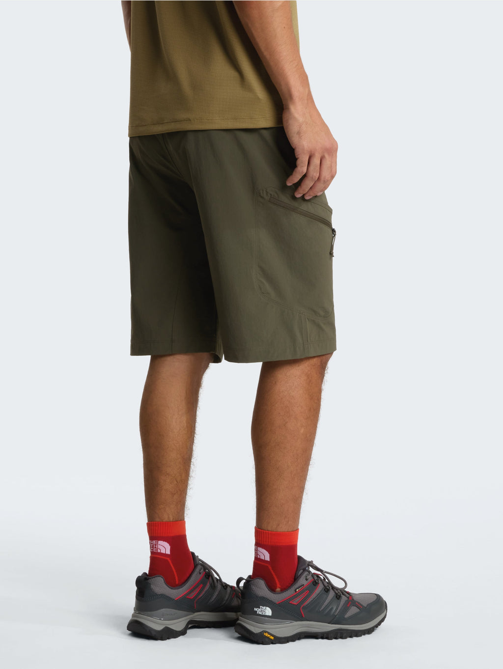 Shorts Cargo in Nylon Stretch Verde