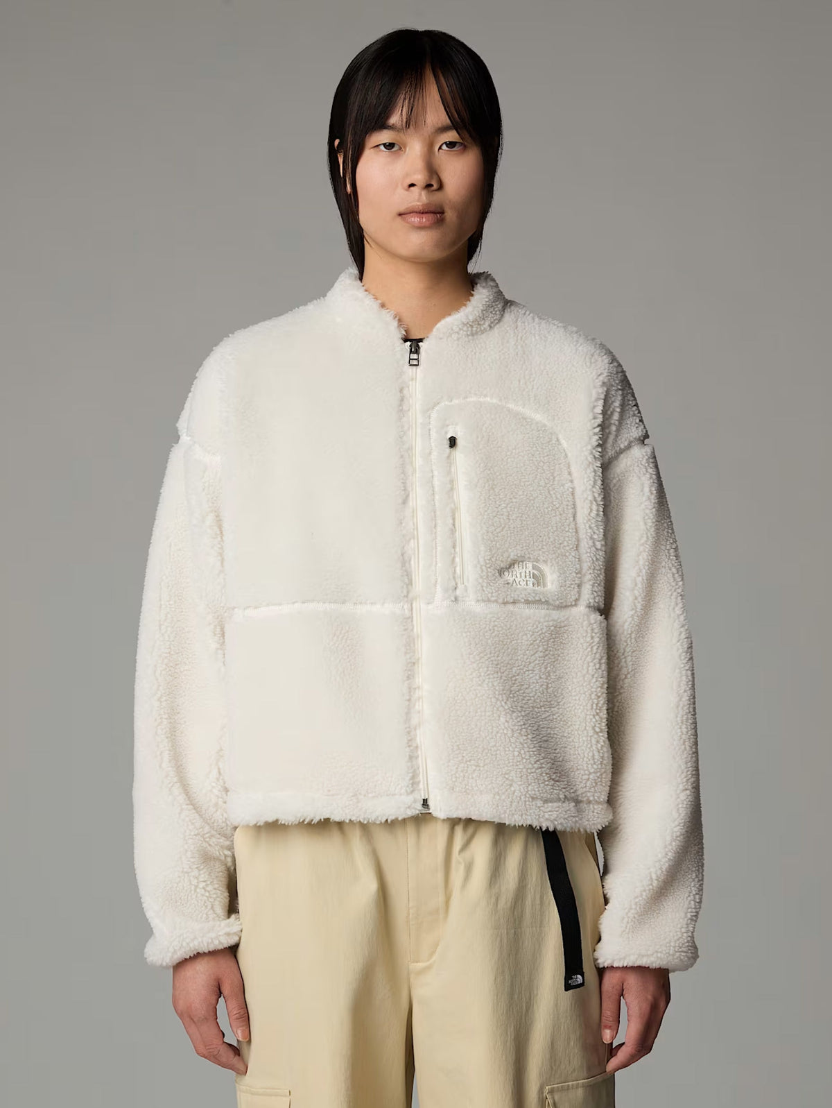 2026 New Arrival Pile Extreme Donna a Pelo Lungo Bianco