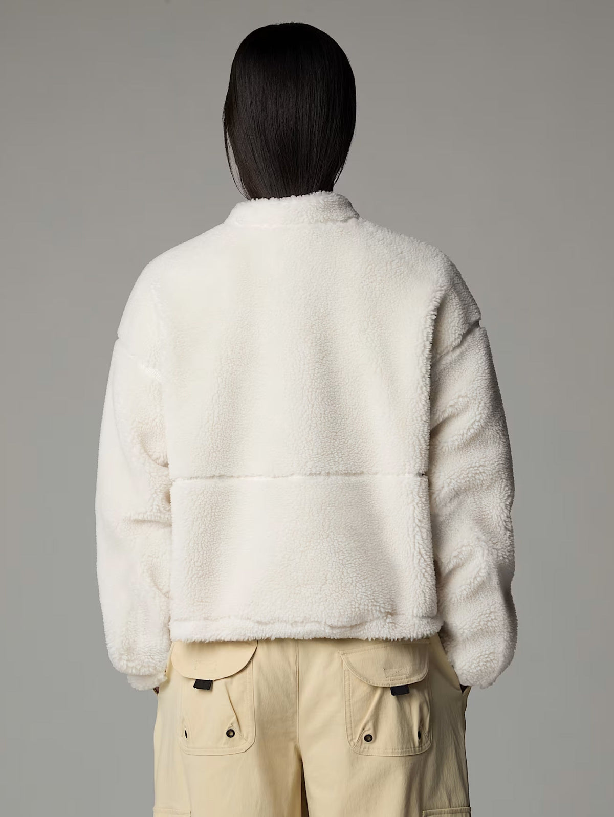 2026 New Arrival Pile Extreme Donna a Pelo Lungo Bianco