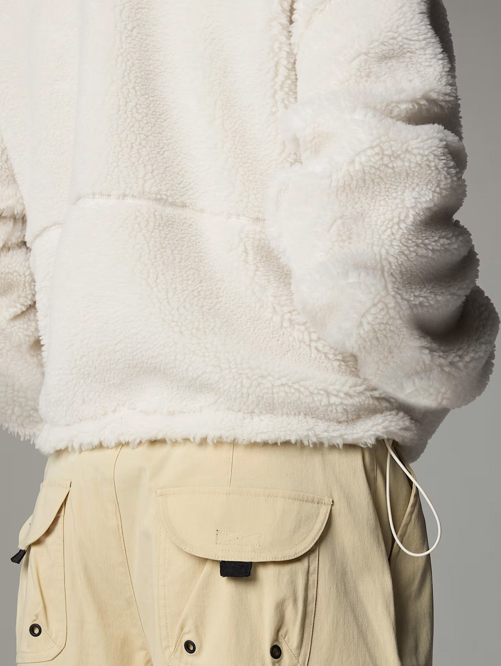 2026 New Arrival Pile Extreme Donna a Pelo Lungo Bianco